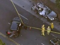 Accident la 200 km/h în Los Angeles. Tânără ucisă de un șofer de 17 ani cu Lamborghini