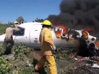 Avion prabușit în Mexic