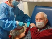 Un veteran de 91 de ani din Cluj s-a vaccinat anti-Covid. Ultimul vaccin pe care și-l făcuse a fost acum 85 de ani