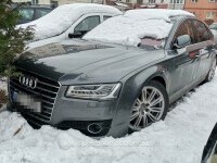 Audi A8, în valoare de 33.000 de euro, ce figura ca fiind furat din Cehia, descoperit la Sighetu Marmaţiei