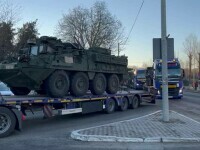 Primul convoi cu tehnică militară SUA a ajuns la Mihail Kogălniceanu