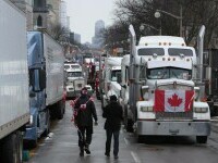 Autoritățile canadiene au decretat stare de urgenţă în provincia Ontario, din cauza protestelor şoferilor de camion