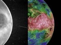 Primele imagini de pe Venus, cu sonda solară Parker, în „spectrul vizibil”