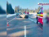 Accident cu șase victime în Suceava, printre care și un băiețel de 5 ani. Ce s-a întâmplat