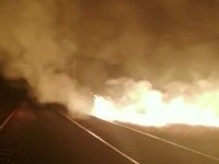 Incendiile de vegetație din Prahova au dat peste cap circulația feroviară. Trei trenuri au întârziat din cauza flăcărilor