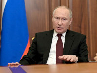 Răspunsul lui Vladimir Putin când a fost întrebat cât de departe vor merge trupele trimise în Donețk și Lugansk