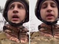 „Mamă, tată, vă iubesc!” Mesajul emoționant transmis de un soldat ucrainean de pe front. VIDEO