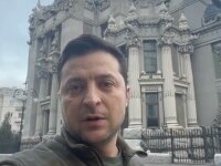 VIDEO. Zelenski, un nou mesaj despre situația din Ucraina: „Eu sunt aici. Nu depunem armele”
