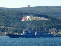 Turcia va decide ce fel de navă de război va mai putea intra în Marea Neagră