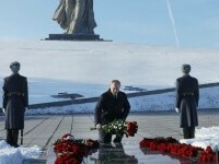 Rusia celebrează 80 de ani de la victoria sovietică de la Stalingrad. Putin participă la manifestări