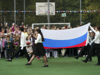 ceremonie incepere an scolar rusia