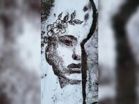 Un tânăr din Valea Jiului reușește să realizeze tablouri unice din frunze