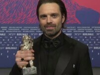 Sebastian Stan, după ce a câștigat Ursul de Argint la Berlinala 2024: „Pentru un băiețel din România, este foarte important”