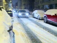 zapada iarna trafic
