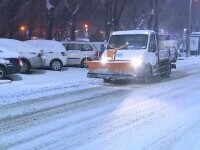 Haos în trafic din cauza ninsorilor. Viscol și temperaturi de până la minus 16 grade în unele zone din țară. „Groaznic”