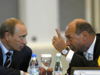 Traian Basescu si Vladimir Putin