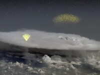 Fulgerele arunca nori de antimaterie in spatiu. Imagini spectaculoase