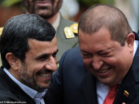 Hugo Chavez si Mahmoud Ahmadinejad