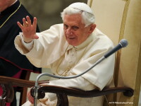 Papa Benedict al XVI-lea se pregateste pentru o viata de calugar la Vatican