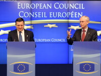 Herman Van Rompuy si Jose Manuel Barroso
