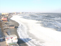 Dunarea, inghetata in proportie de 80%. Exista riscul ca sute de mii de oameni sa ramana fara apa