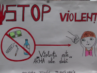stop violenta in scoli