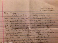 scrisoare Taylor Scout Smith