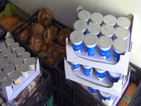 Politistii clujeni au confiscat produse lactate si din carne in valoare de 15.000 lei