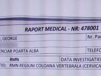 Raport medical Becali