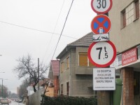 Patru soferi de TIR, amendati cu cate 2.500 de lei pentru ca au traversat Timisoara fara sa plateasca taxa de tranzit