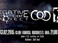 Concert Cap de Craniu, Negative Core Project, C.O.D. si First Division in Club Fabrica, pe 13 februarie