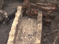 Morminte romane din secolul al II-lea gasite pe strada Libertatii din Turda