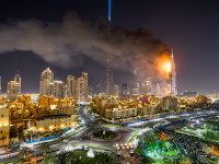 incendiu hotel Dubai