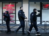 Barbat impuscat in fata unei sectii de politie din Paris