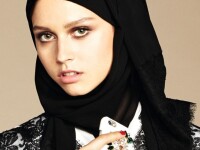 O casa de moda celebra a decis sa produca haine pentru femeile musulmane. Cum arata un hijab in varianta haute couture