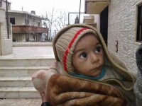 330 de tone de alimente si ajutoare medicale au intrat in Madaya, orasul din Siria asediat de 6 luni de armata guvernamentala