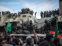 Funeraliile unor luptatori Hamas erau sa se transforme intr-o tragedie. Ce s-a intamplat cu cei care ii plangeau pe teroristi