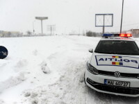Haos pe șoselele România, din cauza vremii. Trei drumuri naţionale sunt în continuare închise