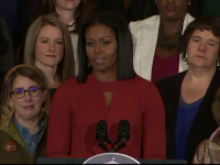 Michelle Obama a incheiat in lacrimi ultimul discurs la Casa Alba. 