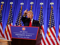 Donald Trump, prima conferinta de presa dupa alegeri