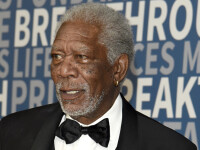 Morgan Freeman, dat afara dintr-un loc sfant din Israel, dupa ce a rostit un cuvant interzis. 