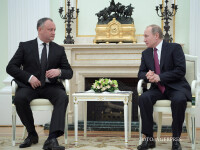 Igor Dodon si Vladimir Putin