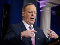 White House press Secretary Sean Spicer speaks during the daily White House briefing
