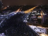 45.000 de oameni au protestat in Capitala fata de Gratiere. Au 