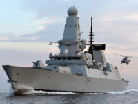 distrugatorul britanic HMS DIamond