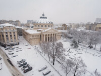 Iarnă în București