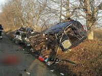 Accident extrem de grav în Moldova: 5 morţi şi 2 răniţi în stare gravă