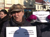 Protest în Cisnădie