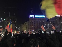 Proteste în Piața Victoriei