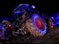 accident, bacau, tractor,